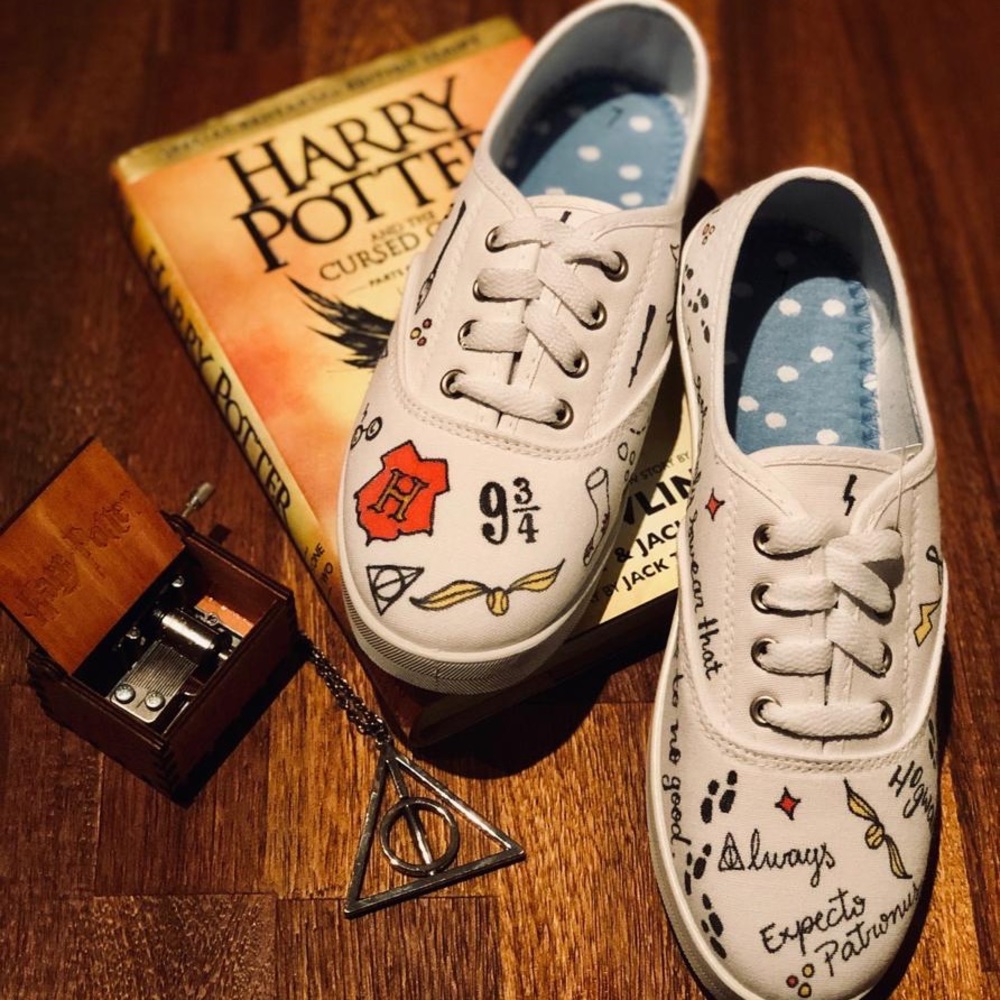 Harry Potter Shoes *Hand-Painted*